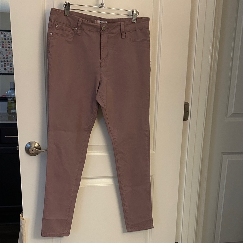 Women's Mauve Light Purple XL Skinny Jeans - YMI